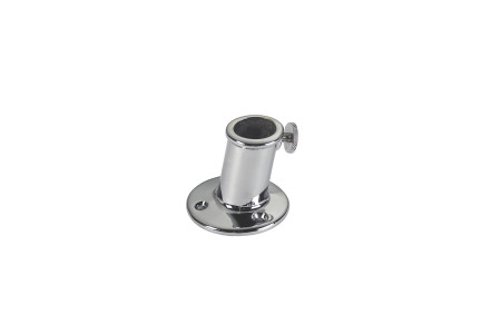 VLAGGESTOKHOUDER 25MM CHROOM